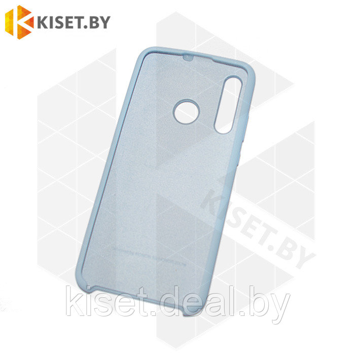 Soft-touch бампер KST Silicone Cover для Huawei Honor 10i / 20 Lite / 20e / 20i / P Smart+ Plus 2019 голубой - фото 2 - id-p130117506