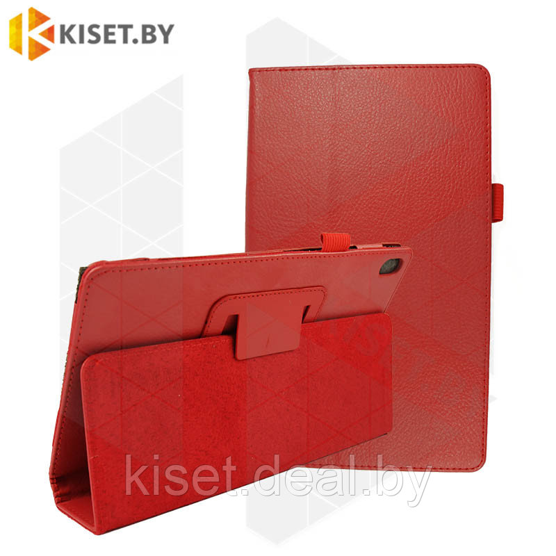 Чехол-книжка KST Classic case для Lenovo Tab 4 Plus TB-8704X, красный - фото 1 - id-p127841158