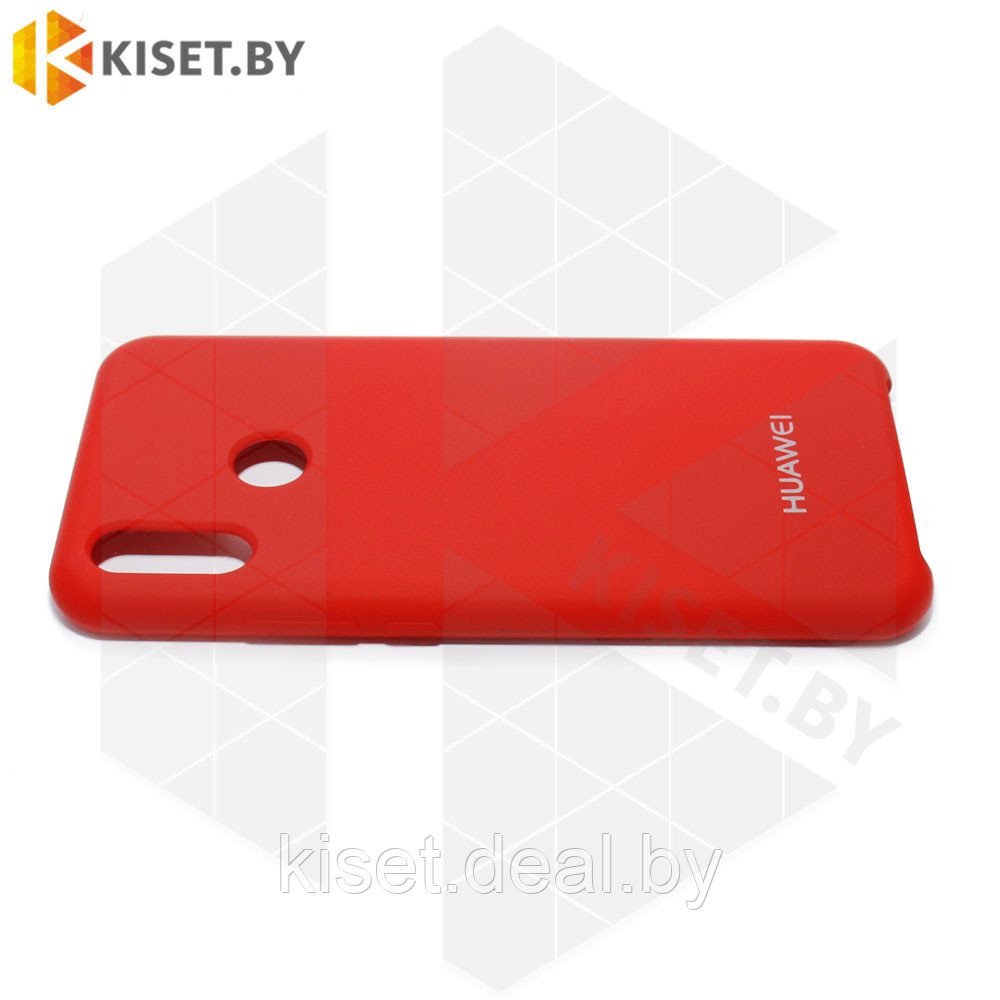 Soft-touch бампер KST Silicone Cover для Huawei P Smart Plus (Nova 3i) красный - фото 2 - id-p130116892