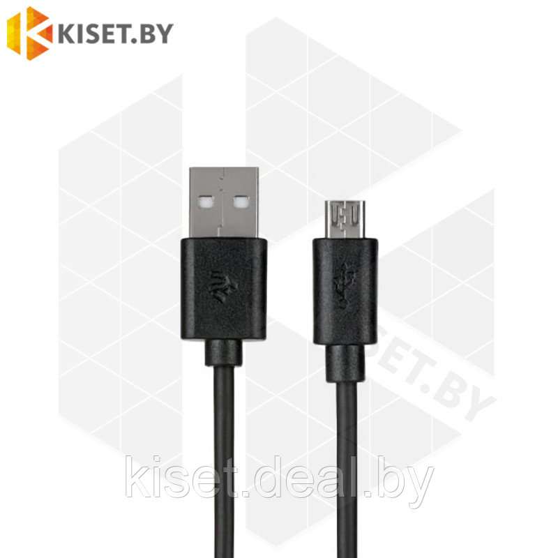 Кабель 2E USB-microUSB 1,5m 2E-CCMPVC-1.5MBL черный - фото 1 - id-p144373954