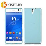 Силиконовый чехол KST MC для Sony Xperia C5 бирюзовый матовый