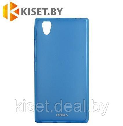 Силиконовый чехол KST MC для Sony Xperia C5 синий матовый - фото 1 - id-p129852440