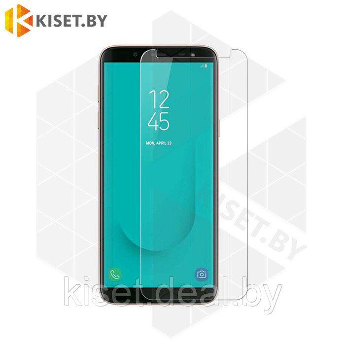 Защитное стекло KST 2.5D для Samsung Galaxy J6 Plus (2018) прозрачное - фото 1 - id-p129855988