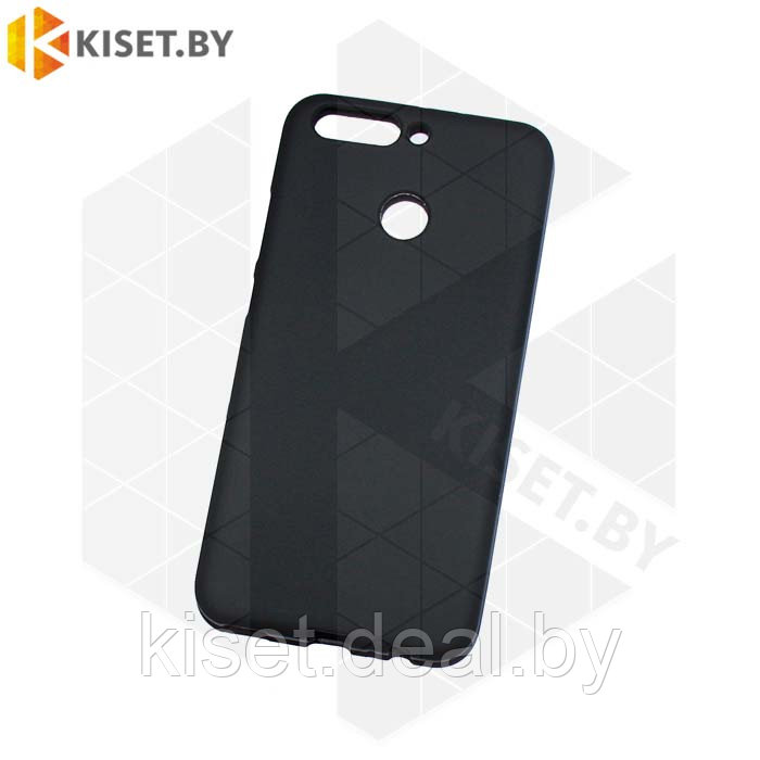Силиконовый чехол KST MC для Huawei Honor 8 Pro / V9 черный матовый - фото 1 - id-p129856119