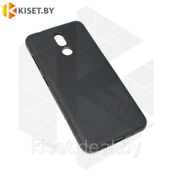 Силиконовый чехол KST MC для Nokia 3.2 (2019) черный матовый - фото 2 - id-p129857383
