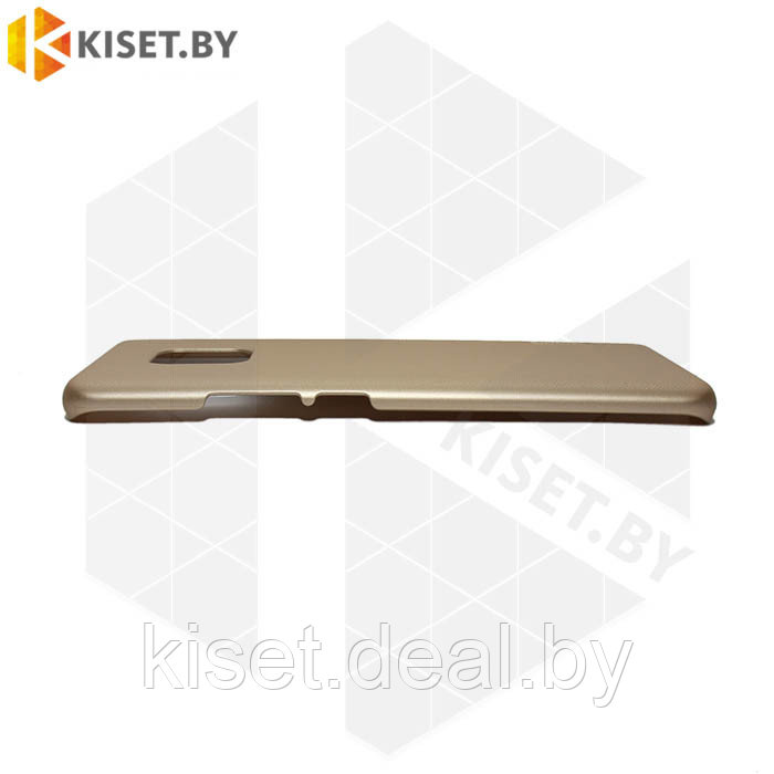 Пластиковый бампер Nillkin Super Frosted Shield для Huawei Mate 20 Pro золотой - фото 2 - id-p129856227
