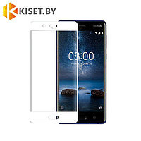 Защитное стекло KST FS для Nokia 7, белое