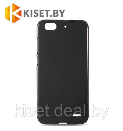Силиконовый чехол KST MC для ZTE Blade S6 черный матовый - фото 1 - id-p140109362