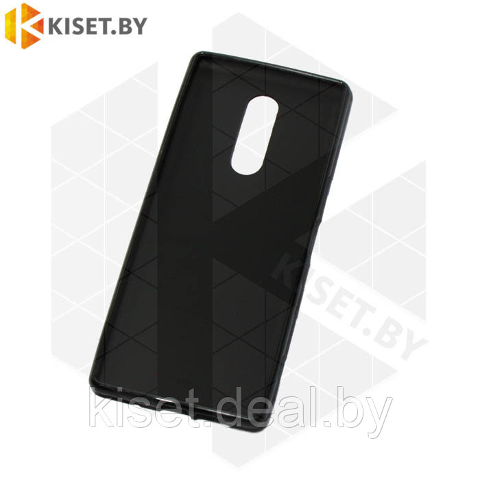 Силиконовый чехол KST MC для Sony Xperia XZ4 черный матовый - фото 2 - id-p129856364
