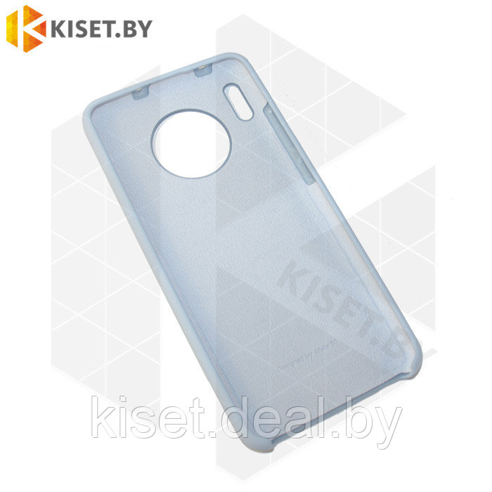 Soft-touch бампер KST Silicone Cover для Huawei Mate 30 голубой - фото 2 - id-p129857523