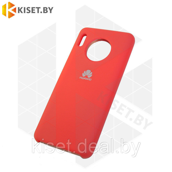 Soft-touch бампер KST Silicone Cover для Huawei Mate 30 красный - фото 2 - id-p129857524