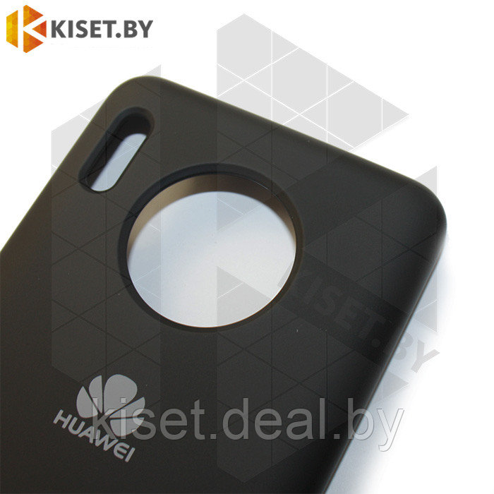 Soft-touch бампер KST Silicone Cover для Huawei Mate 30 черный - фото 2 - id-p129857525