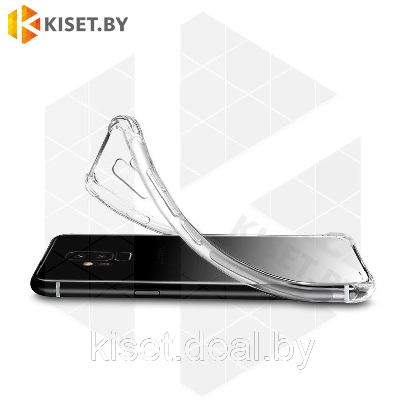 Силиконовый чехол с усиленными углами для Huawei Mate 30 Lite прозрачный - фото 2 - id-p129857606