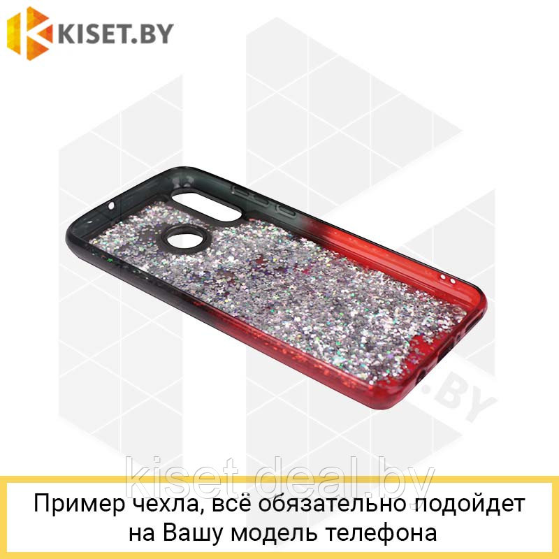 Силиконовый чехол Star Shine Case для Samsung Galaxy M31 красный - фото 2 - id-p136931187