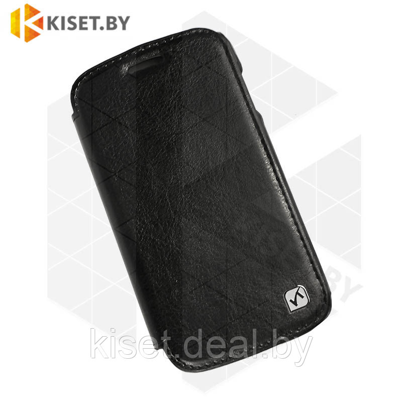 Чехол HOCO Crystal Leather Case для Samsung Galaxy Ace 3 S7270, черный - фото 1 - id-p129857641