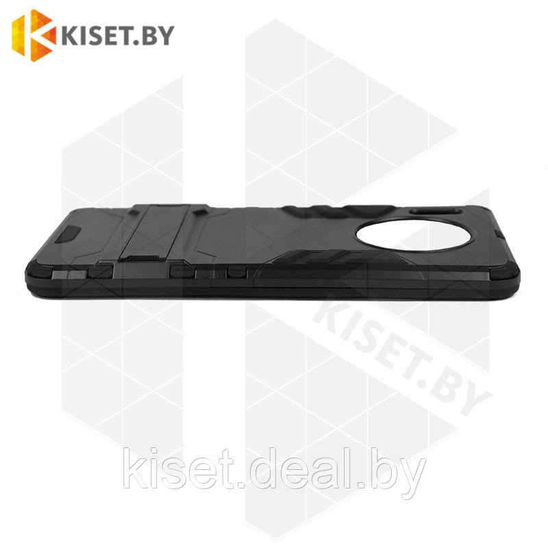 Гибридный противоударный чехол Hard Cover для Huawei Mate 30 черный - фото 2 - id-p129857649