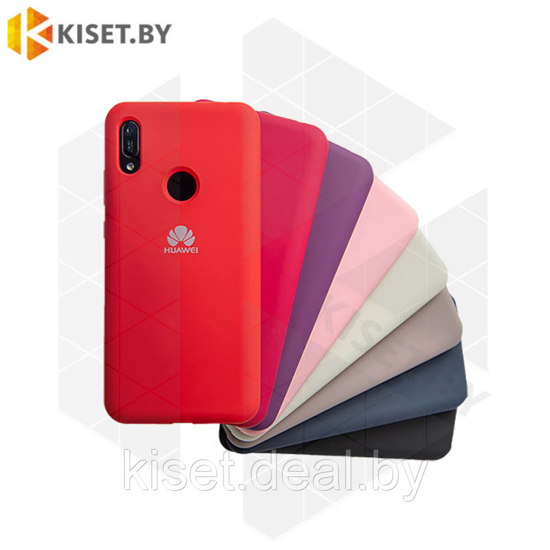 Soft-touch бампер Silicone Cover для Samsung Galaxy M51 неоново-розовый - фото 2 - id-p142791630