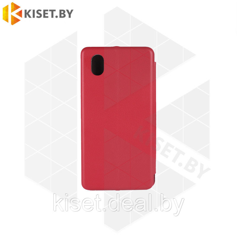 Чехол-книжка KST Book Case 3D с визитницей для Samsung Galaxy A01 Core / M01 Core красный - фото 2 - id-p143576491