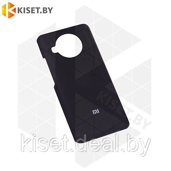 Soft-touch бампер Silicone Cover для Xiaomi Mi 10T Lite черный с закрытым низом