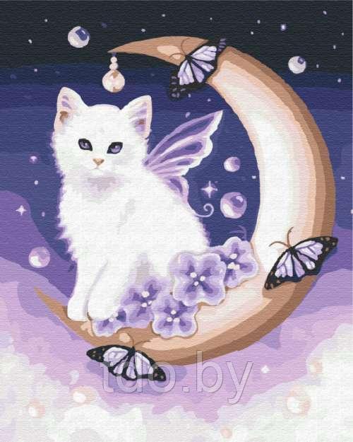 Алмазная мозаика «Лунная кошка» - фото 2 - id-p144378357