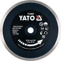 Круг алмазный 230x22.2x2.2mm (сплошной) YATO YT-59955