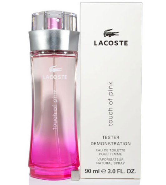 Тестер Lacoste Touch of Pink eau de toilette for women 90 ml