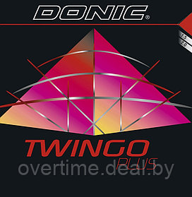 Накладка Donic Twingo Plus,  2.0мм,  Черный