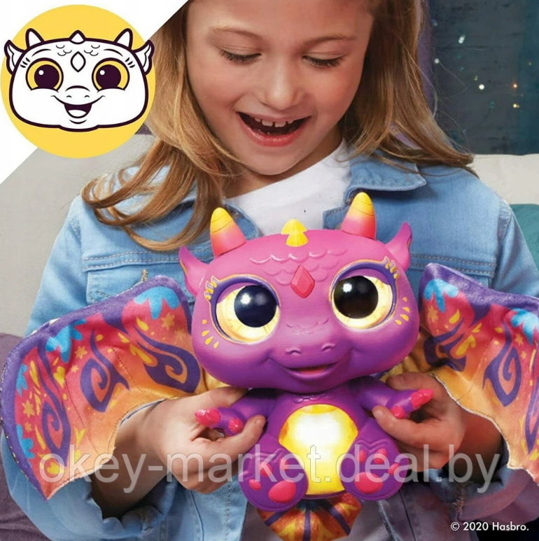 Интерактивный дракон Hasbro FurReal Baby Dragon F0633 - фото 6 - id-p144403997