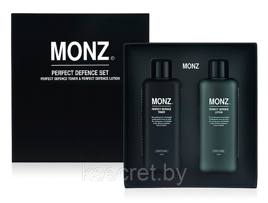 [ESTHETIC HOUSE] МУЖСКОЙ/НАБОР для лица Monz Perfect Defence Set (Perfect Defence Toner &Perfect Def - фото 1 - id-p144413604