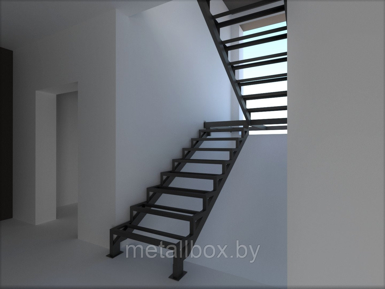 Каркасы для лестниц из металла, фото 1