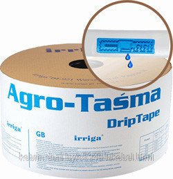 Капельная лента Agro-Tasma D16/ 20см/ 15mil/ 1,6 л.ч/ 1200м