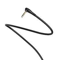 Акустический кабель Hoco UPA14 AUX jack (M) - jack(M) /3.5mm, 2.0 м, угловой, чёрный/, фото 3