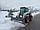 Выравнивание дороги(очистка от снега) мини-погрузчиком Bobcat S-850, фото 8