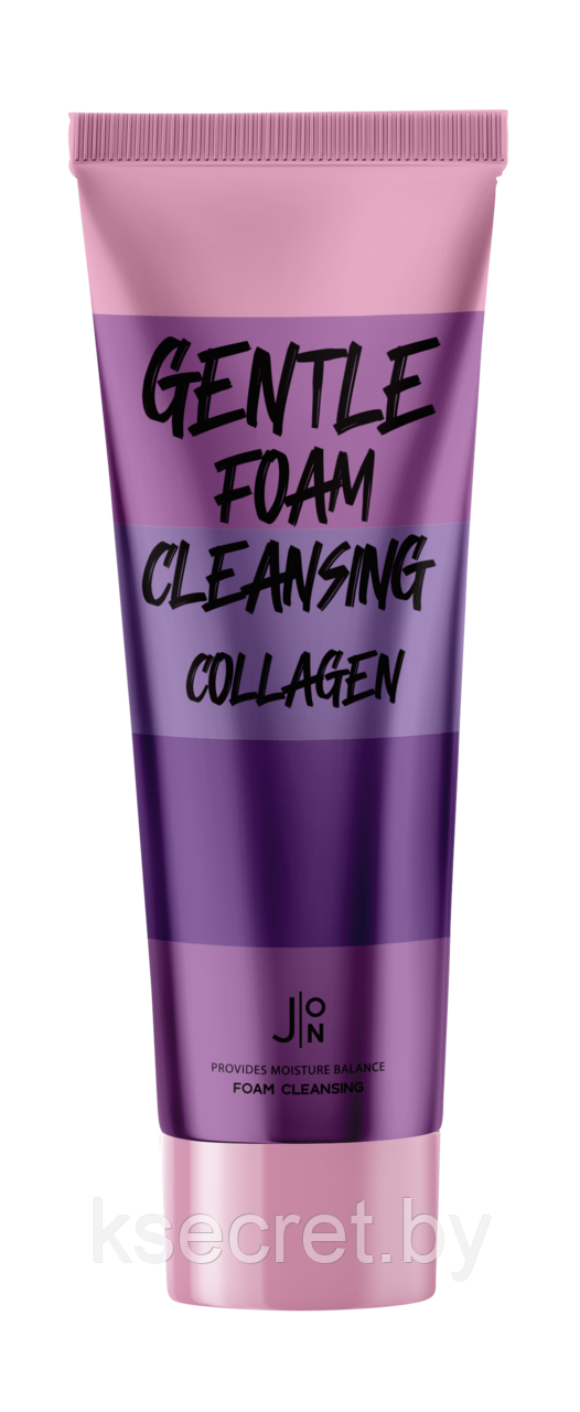 [J:ON] Пенка для умывания КОЛЛАГЕН GENTLE FOAM CLEANSING COLLAGEN, 100 мл - фото 2 - id-p144463196