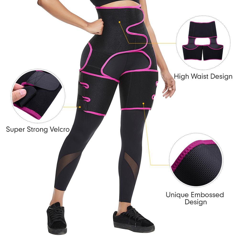 Женский утягивающий костюм из неопрена Waist Band костюм (Фитнес боди для похудения) - фото 4 - id-p130648232