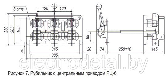 Рубильник РЦ-6