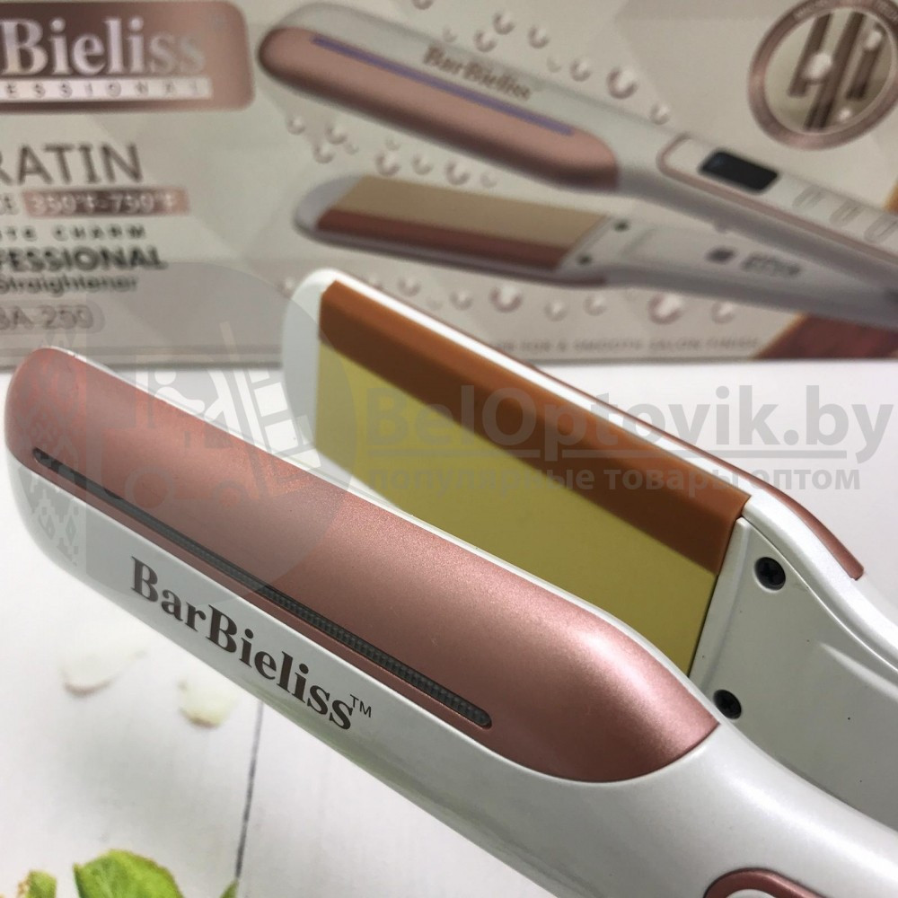 Электрический выпрямитель утюжок для волос BarBieliss BA-250, с керамическим покрытием - фото 2 - id-p144472699