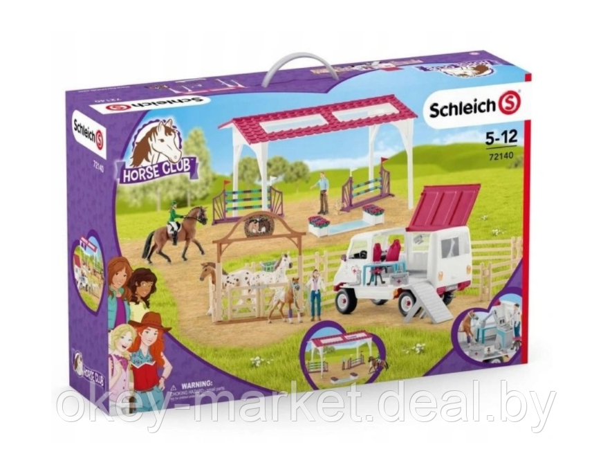 Игровой набор Schleich Подготовка к большому турниру 72140 - фото 1 - id-p144486043