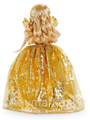 Коллекционная кукла Mattel Barbie Signature Праздничная Барби 2020 GHT54, фото 3