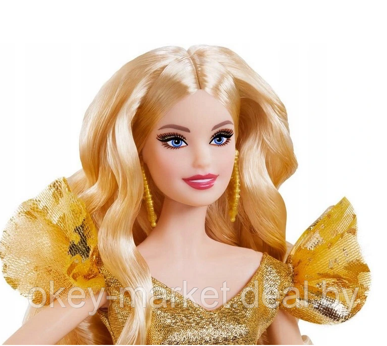 Коллекционная кукла Barbie Signature Праздничная Барби 2020 GHT54 - фото 5 - id-p144487167