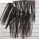 Волосы - тресс для кукол «Прямые» длина волос: 25 см, ширина:100 см, цвет № 1В, фото 2