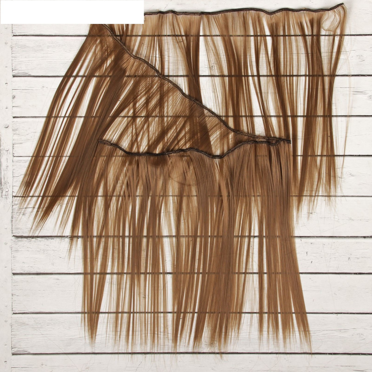 Волосы - тресс для кукол «Прямые» длина волос: 25 см, ширина: 100 см, цвет № 18Т - фото 2 - id-p144487675