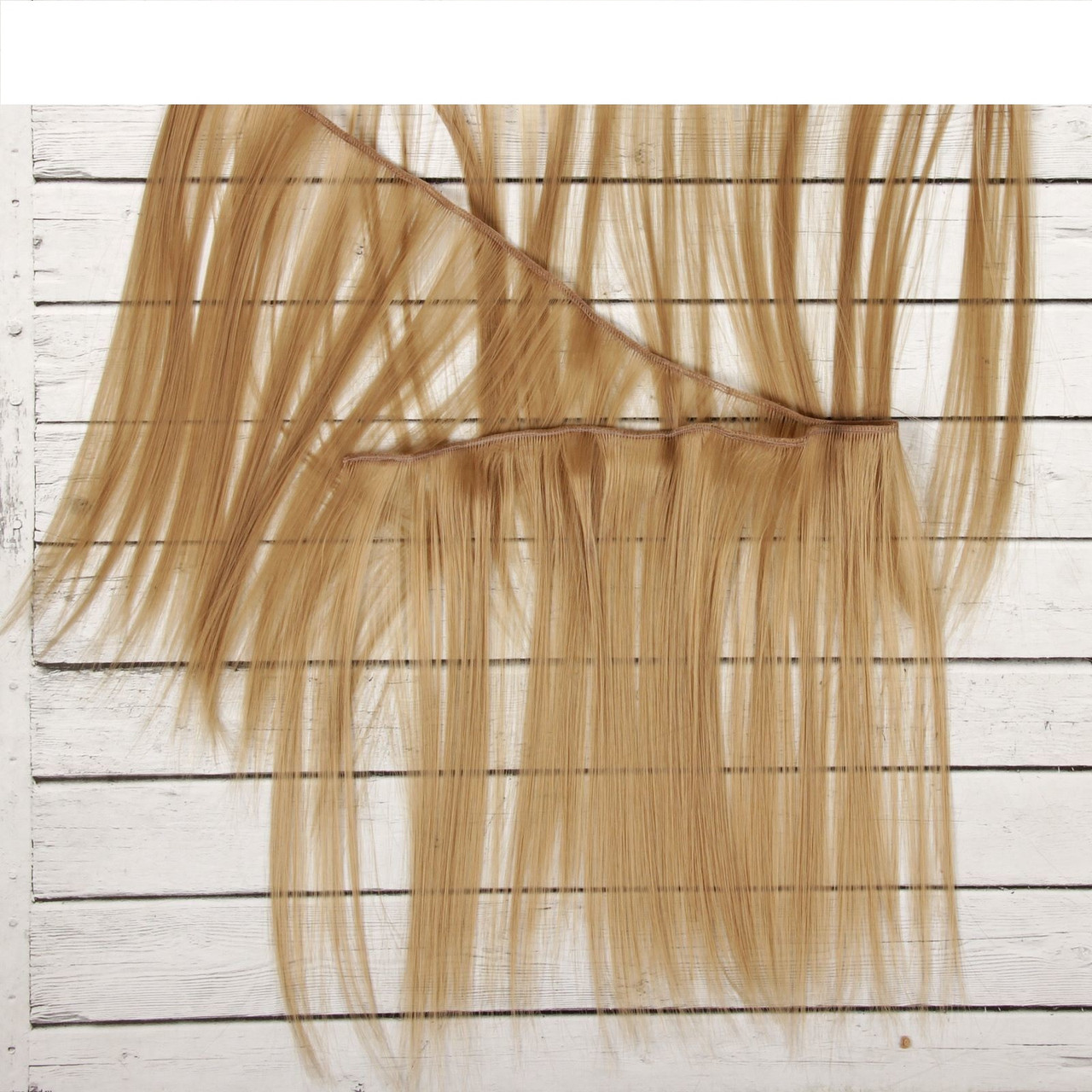 Волосы - тресс для кукол «Прямые» длина волос: 25 см, ширина:100 см, цвет № 24 - фото 2 - id-p174983108