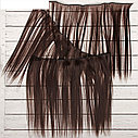 Волосы - тресс для кукол «Прямые» длина волос: 25 см, ширина: 100 см, цвет № 4, фото 2
