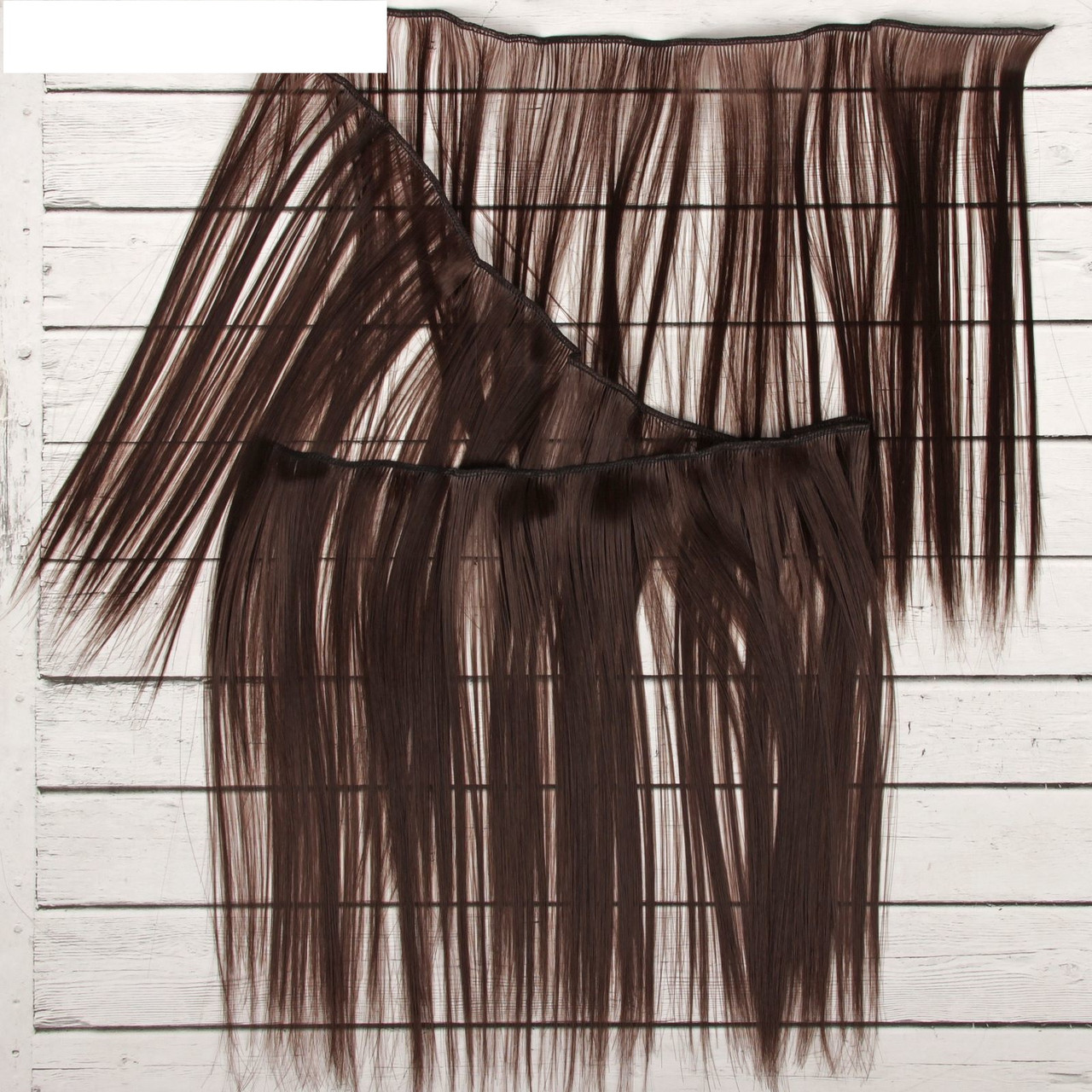 Волосы - тресс для кукол «Прямые» длина волос: 25 см, ширина: 100 см, цвет № 4 - фото 2 - id-p144489932