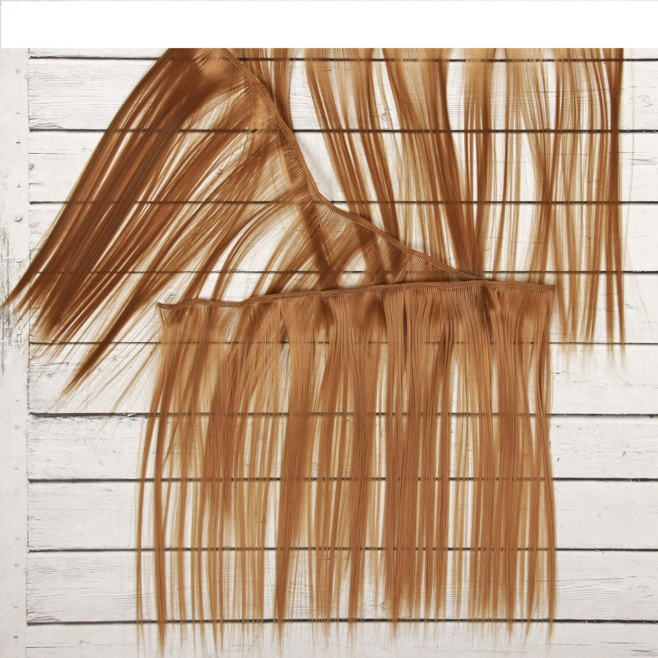 Волосы - тресс для кукол "Прямые" длина волос 25 см, ширина 100 см, цвет № 28 - фото 2 - id-p144489967