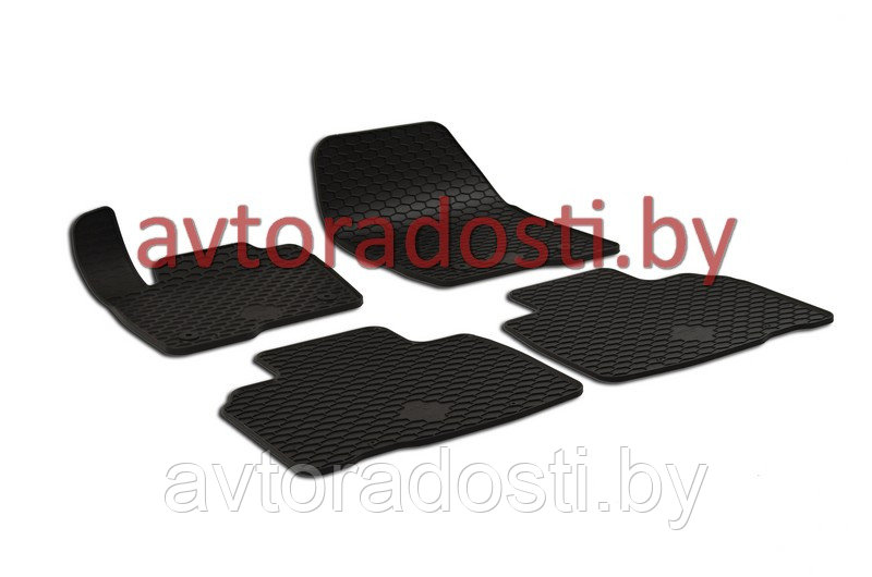 Коврики резиновые для Ford Edge II (2016-) / Форд Эдж [221025] (Gumárny Zubří)