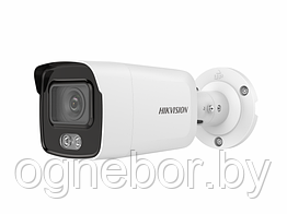 DS-2CD2047G2-LU уличная цилиндрическая IP-камера с LED-подсветкой
