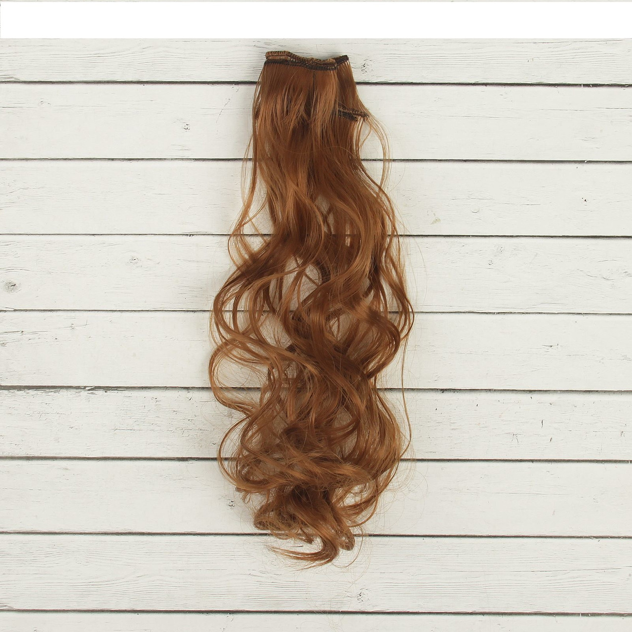 Волосы - тресс для кукол «Кудри» длина волос: 40 см, ширина:50 см, №30А - фото 1 - id-p144490453