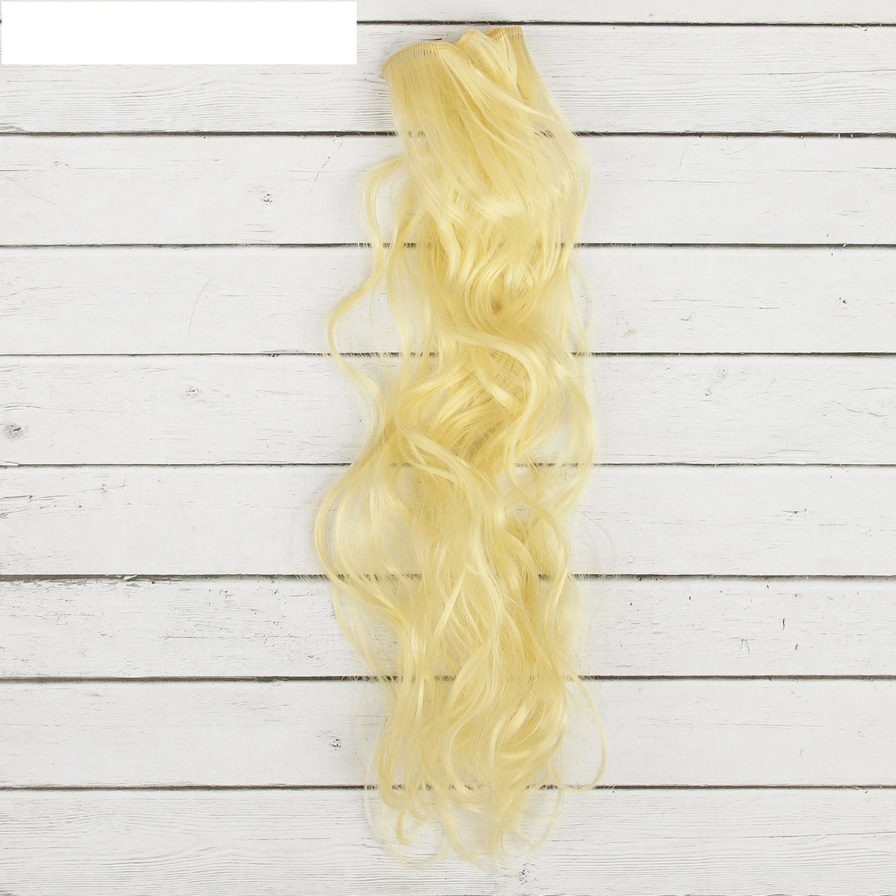 Волосы - тресс для кукол «Кудри» длина волос: 40 см, ширина: 50 см, №613 - фото 1 - id-p144490481